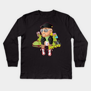 Feid ferxxo Kids Long Sleeve T-Shirt